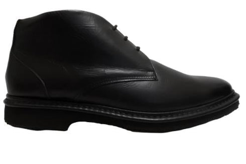 【Rinescante Valentiano23 ブラック】ストリングタイプチャッカブーツ